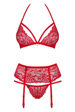 Яркий комплект из цветочного ажура