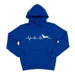 Толстовка  "Такса - сердечный ритм "