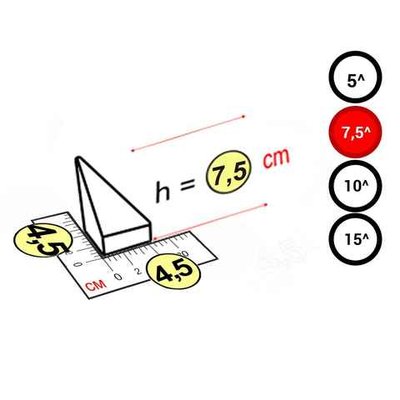 Элемент пирамидальный для GigaBloks Outdoor красный