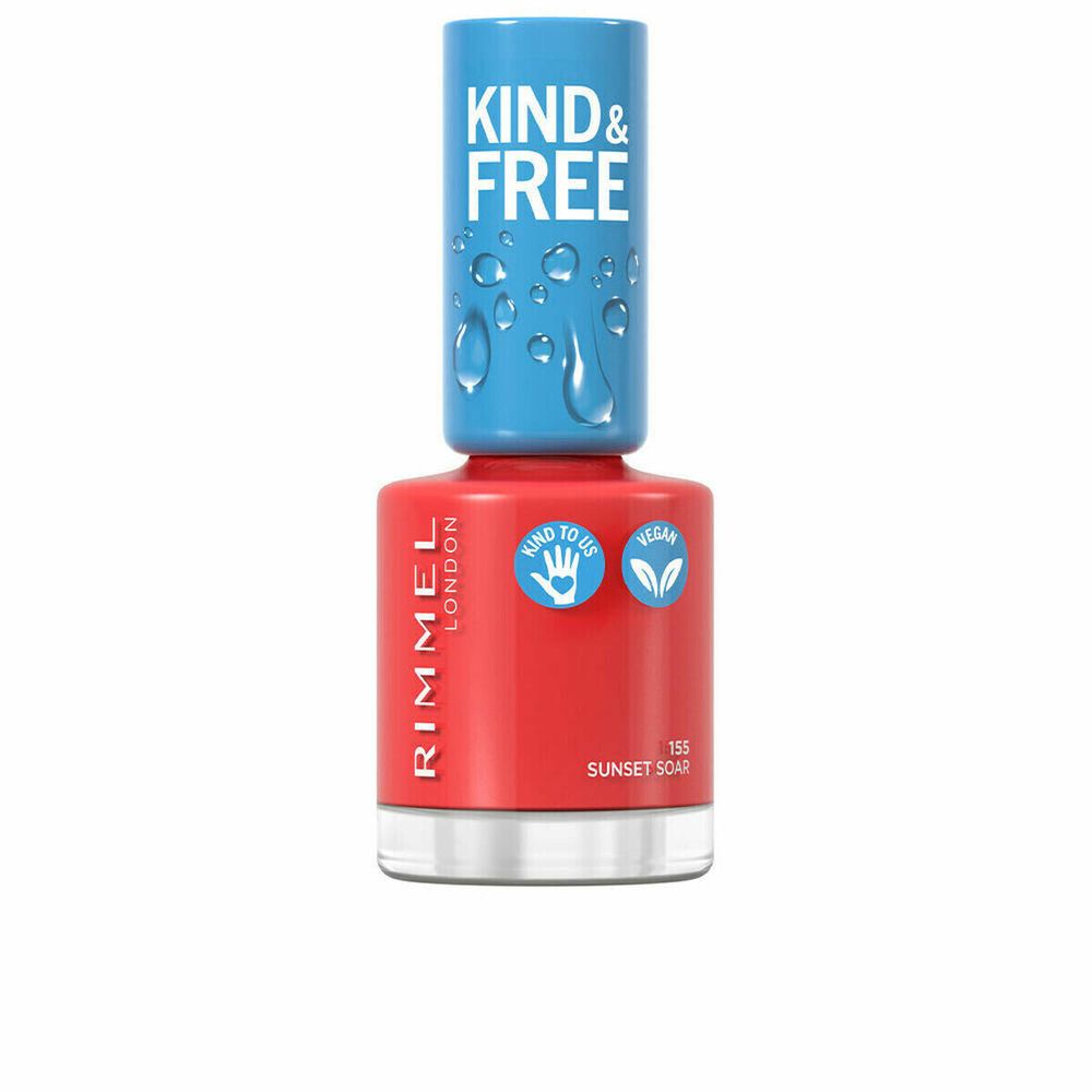 лак для ногтей Rimmel London Kind &amp; Free 155-sunset soar (8 ml)