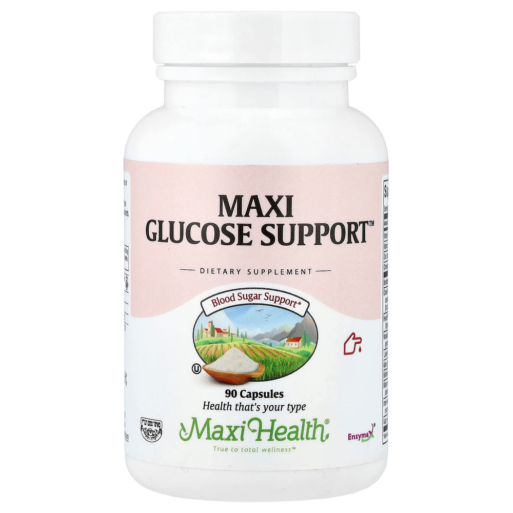 Maxi Health, Maxi Glucose Support™, 90 капсул