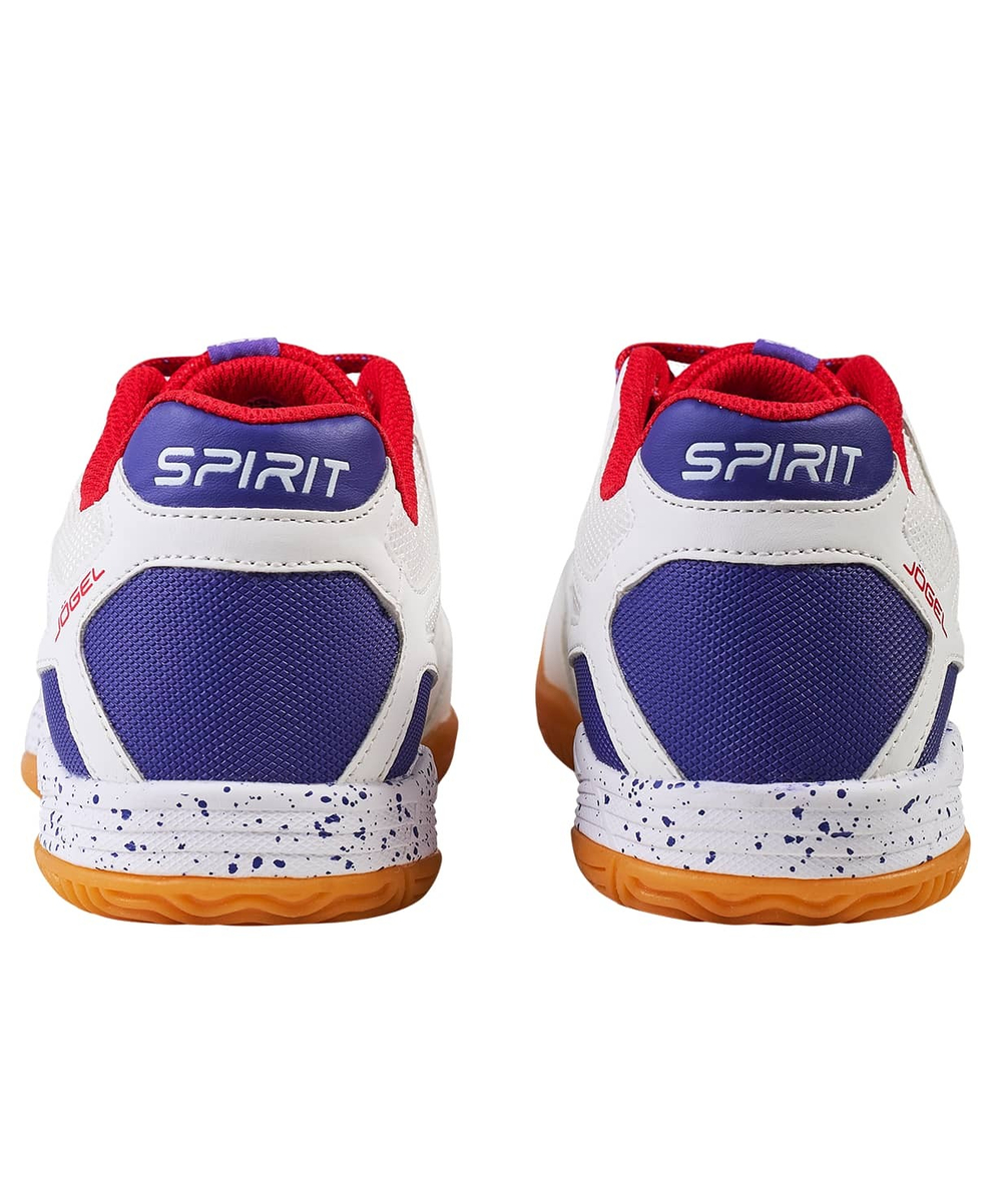 БЕЗ УПАКОВКИ Кроссовки волейбольные SPIRIT, White/red