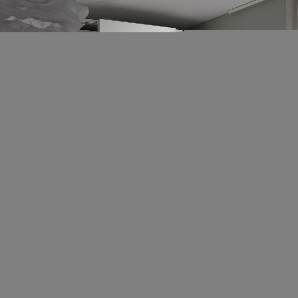 Шкаф-купе PAX HASVIC IKEA комбинация с 2 полками (белый)  140*45*220