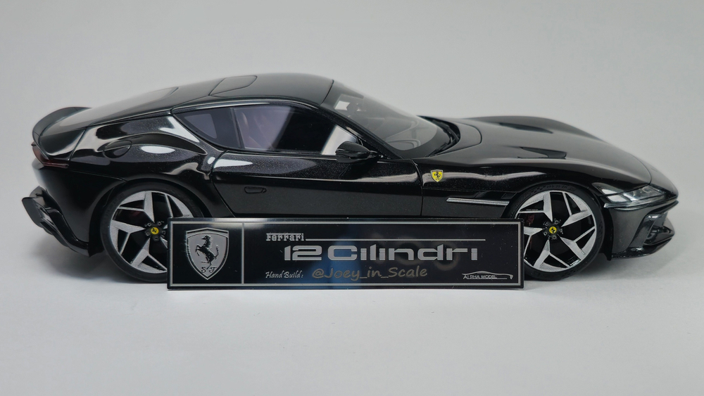 Краска лаковая HobbyLink Ferrari Nero Daytona HP-1017