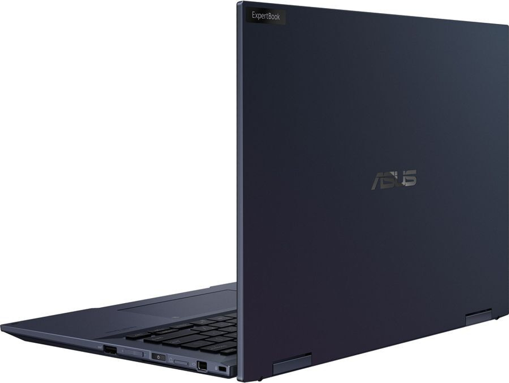 Ноутбук-трансформер Asus Expertbook B7 Flip B7402FEA-L90660X, 14", IPS, Intel Core i7 1195G7 2.9ГГц, 16ГБ, 1ТБ SSD, Intel Iris Xe graphics , Windows 11 Professional, 90NX0481-M00KV0, черный