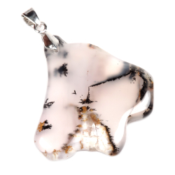 Кулон-оберег агат моховый асс.