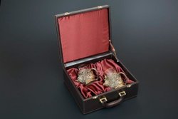 Набор подстаканников "Русский Лес" 2шт. в подарочном кейсе