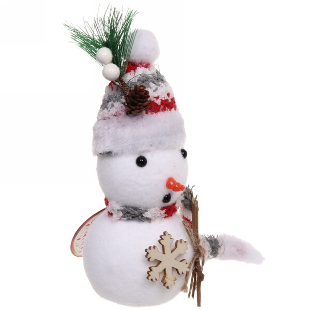 Снеговичок «Снежный костюм» 15*7*7 см