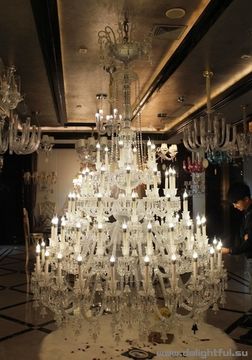 replica BACCARAT ZÉNITH CHANDELIER ( 124 lights + clear )