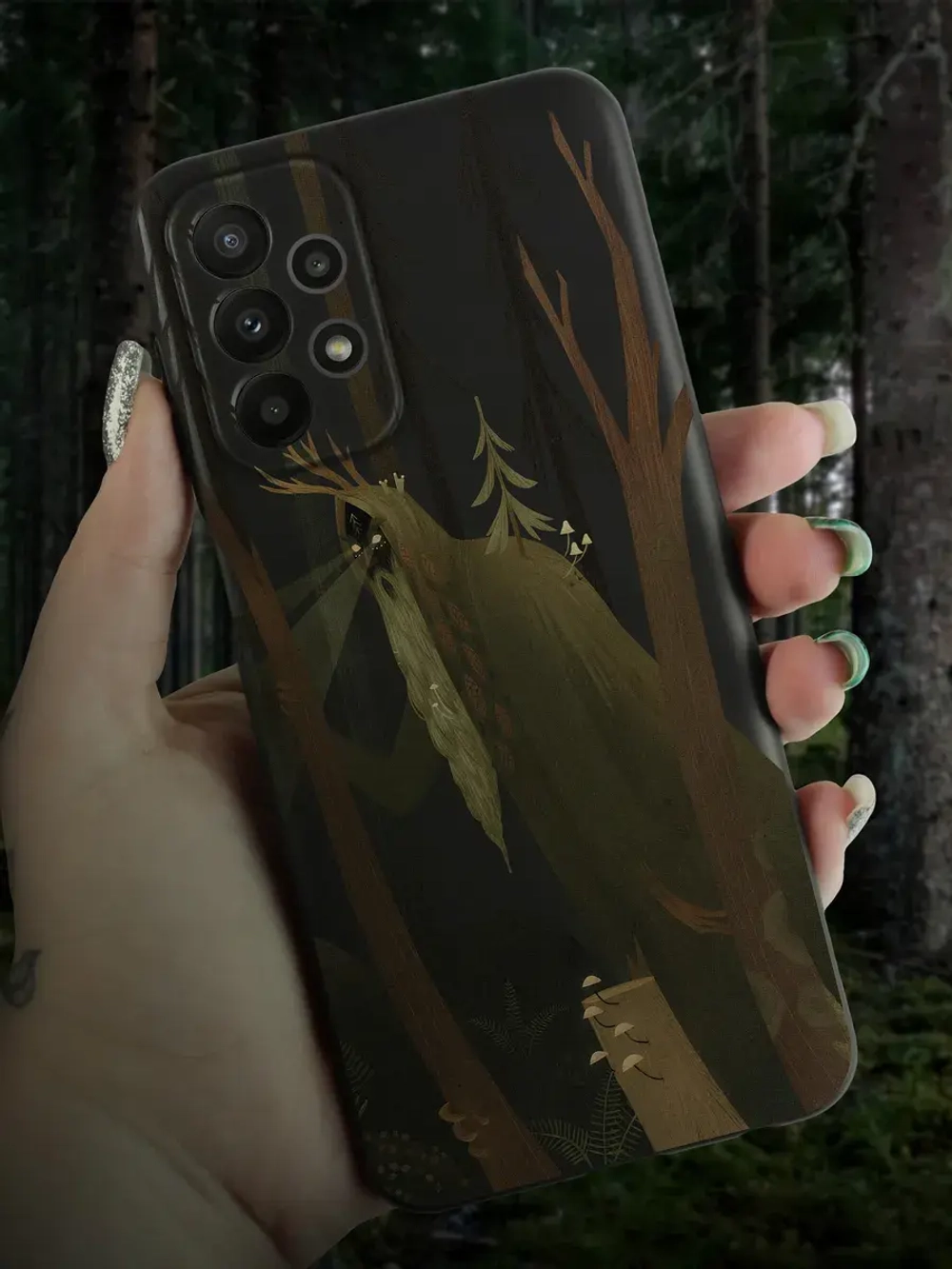 Чехол на Samsung A23 с принтом