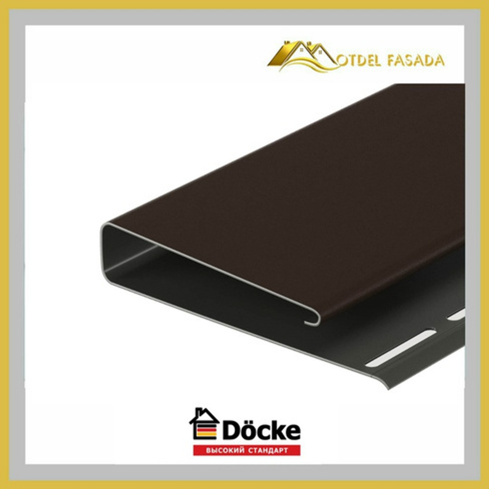 Наличник 75мм DOCKE PREMIUM Шоколад 3000мм