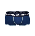 Темно-синие хлопковые трусы-боксеры (Размер: M) (Цвет: темно-синий)