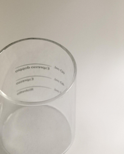 Zara Home чашка из боросиликатного стекла, цвет прозрачный, 6.5 см
