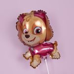 Шар с клапаном (17''/43 см) Мини-фигура, Щенячий патруль, Скай, 5 шт. в уп.