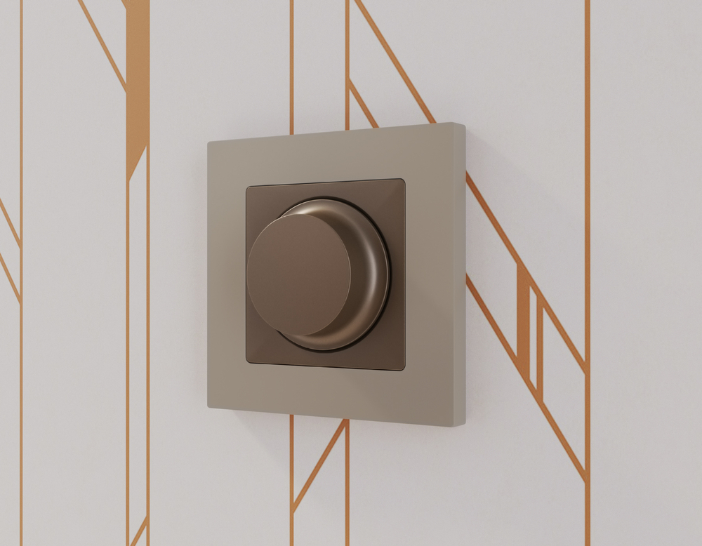 AF220361 Рамка ALFA Techno (Серо-бежевый матовый) 1-ая