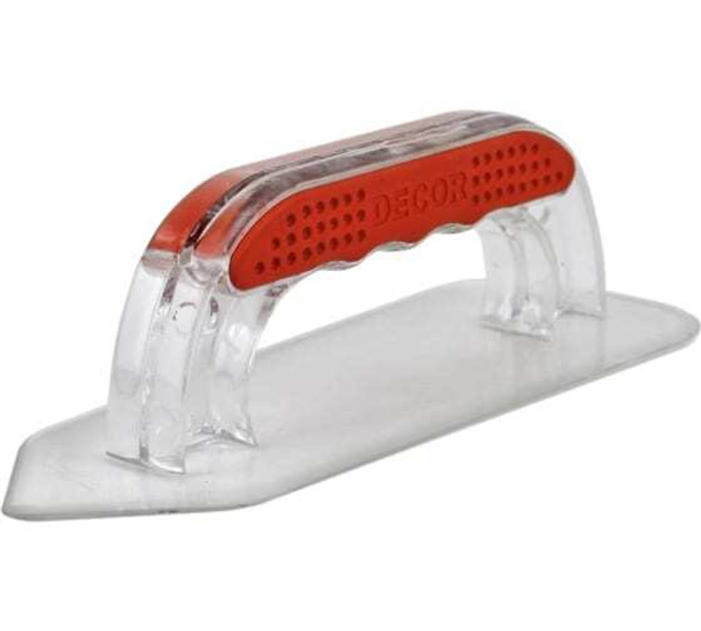 Кельма DECOR угловая прозрачная 222*84 мм (25шт/75шт) 640-222