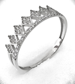 "Эстерелла" - кольцо из серебра 925 пробы