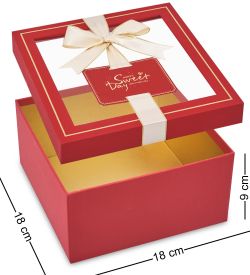 WF-189/3 Коробка бол., красный