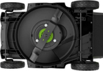 Газонокосилка аккумуляторная GREENWORKS 2521007UB 40V, бесщеточная, 41 см, c 1хАКБ 4 Ач и ЗУ