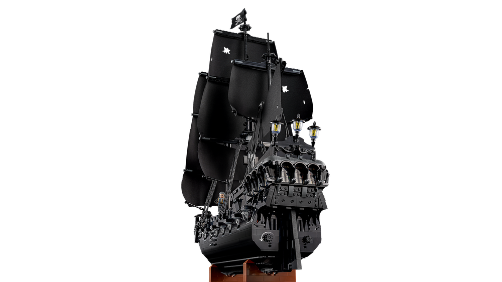 Конструктор Лего айконс Пираты Карибского моря Чёрная жемчужина 10365 | LEGO Icons The Black Pearl 2862 дет 18+