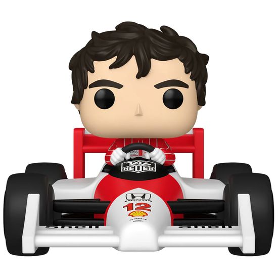 Фигурка Funko POP! Rides F1 McLaren Ayrton Senna (12) 89329 / Фигурка Фанко ПОП! в виде бразильского автогонщика, Айртон Сенна