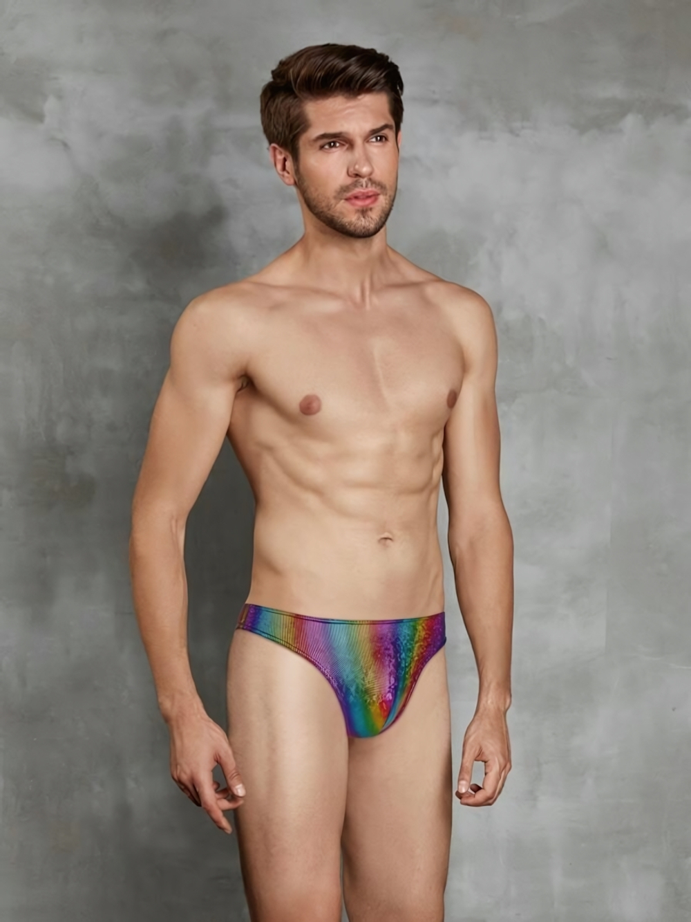 Трусы-бразилы Doreanse Rainbow (Размер: XL) (Цвет: разноцветный)