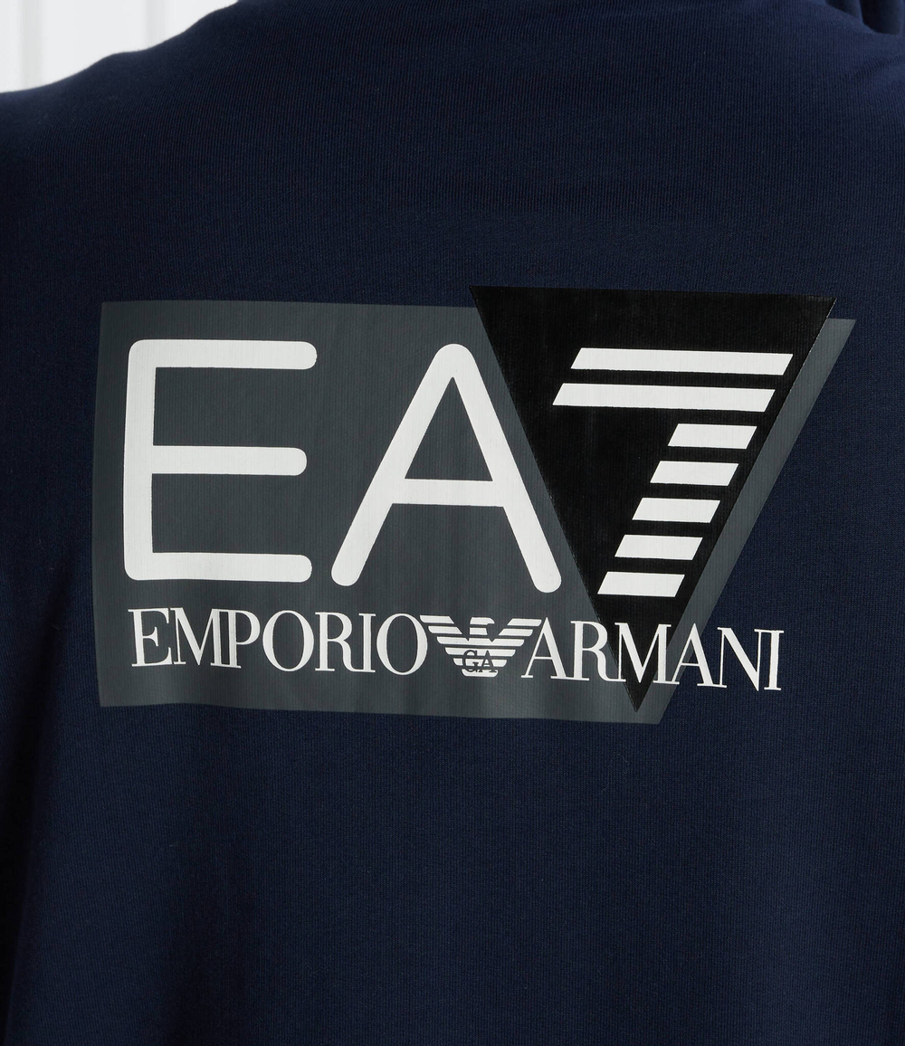 Худи EA7 - темно-синий(3DPM53 PJ05Z)