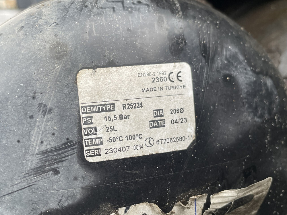 Ресивер воздушный 25L 2023г.