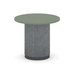 Felto Стол переговорный круглый D=900 PR.C.SPRG-004.D Кобо/Металл Антрацит/Морская Галька 900*900*75