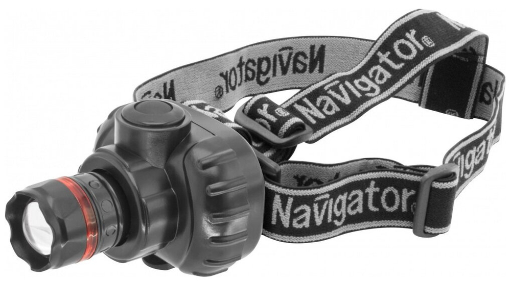 Фонарь Navigator 94 950 NPT-H03-3AAA налобн. 3 реж, фокус, 1LEDx1Вт, блист.