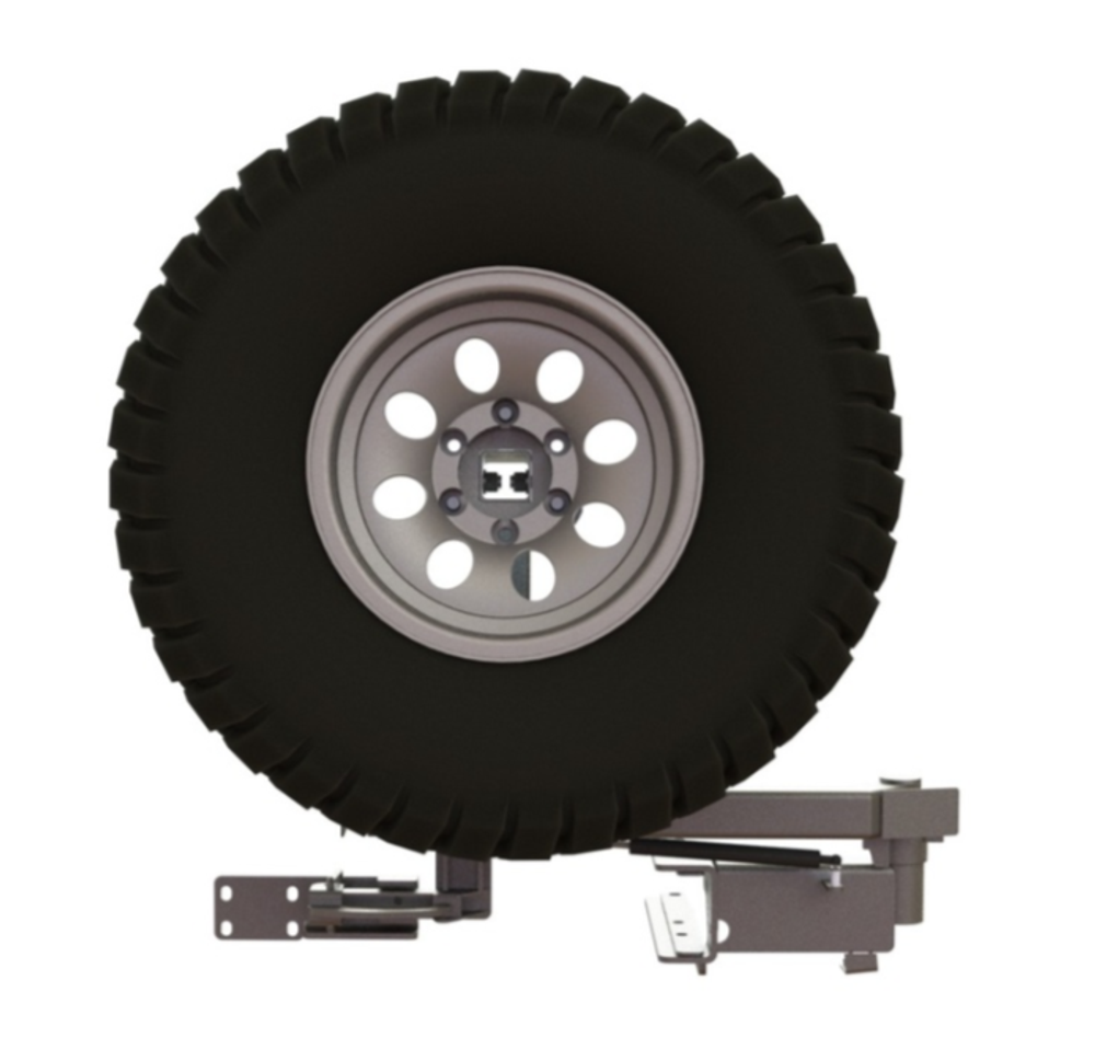 Калитка в штатный бампер Nissan Patrol Y61 1997- 2004 усиленная STC