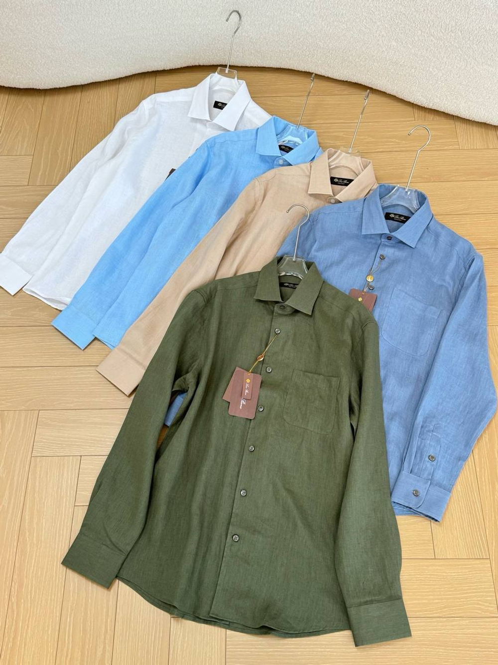 Льняная рубашка Loro Piana