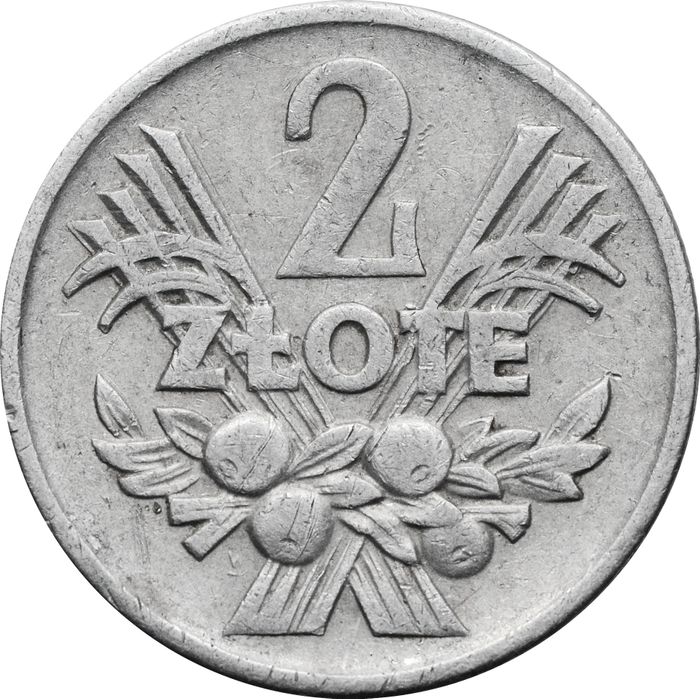 2 злотых 1958-1974 Польша