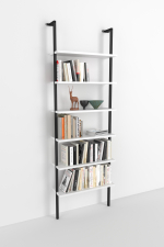 Настенная консоль с 6 полками - сосна