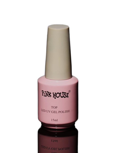 Топ с эффектом мокрых ногтей без UV Pink House, 15 мл
