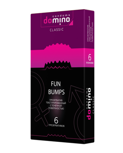 Презервативы DOMINO CLASSIC Fun Bumps 6 шт