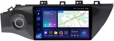 Магнитола для KIA Rio 4, Rio X-Line 2017-2020 (рамка 9 с кнопкой) - Teyes CC3-2K QLed Android 10, ТОП процессор, SIM-слот, CarPlay