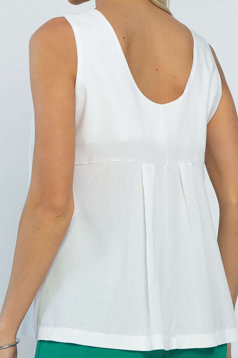 Костюм Фиби (бело-зеленый) К13483-25М LT Collection