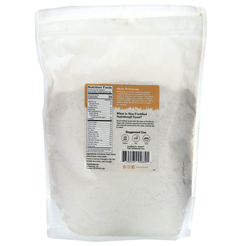 NuNaturals, не обогащенные пищевые дрожжи в хлопьях, 681 г (1,5 фунта)