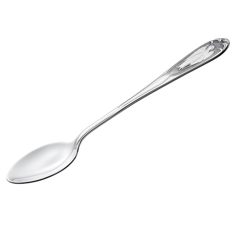 Ложка из серебра /Частичное чернение/Ангел-Хранитель