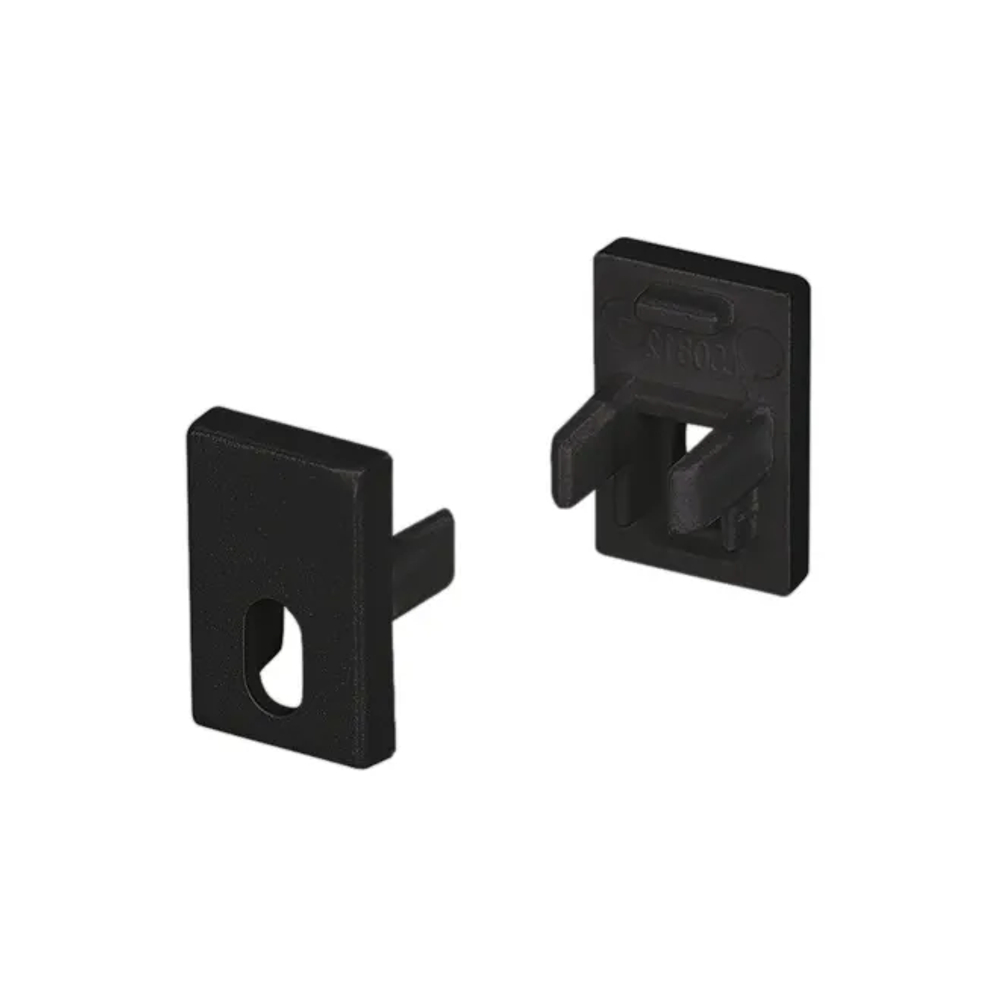 Заглушка SL-MINI-8-H12 BLACK с отверстием (Arlight, Пластик) 037506