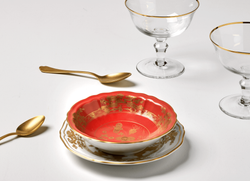 Чаша для фруктов Richard Ginori Oriente Italiano Rubrum (15 см)