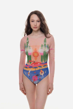 Купальник с рукавами "Портофино"