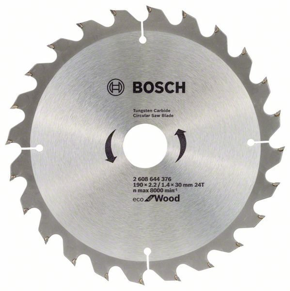 Пильный диск Eco for wood 190x20/16x1,4 мм 2608644375