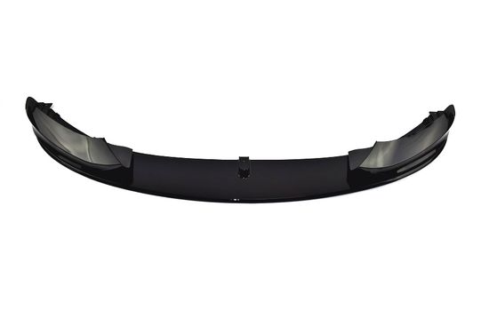 Юбка переднего бампера глянцево - черный V.1 для BMW 4 F32 F33 F36 2013-2020 Coupe Cabrio Gran Coupe