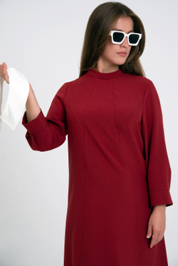 Платье женское 3554ЛП, Терракот #100Т053554ЛП