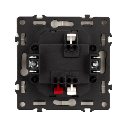 Механизм выключателя одноклавишный проходной LED SWT-NOBE-MKP1-SFPL-L-GD (230V, 10A) (Arlight, -) 054262