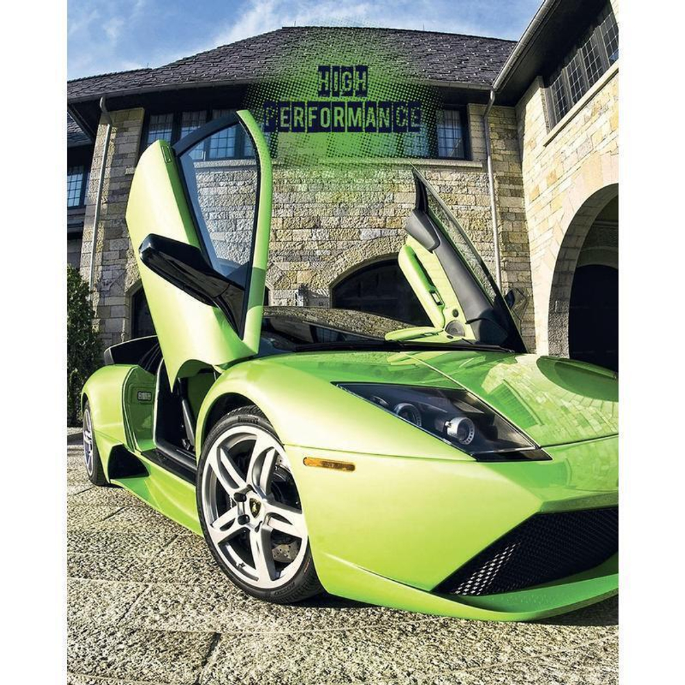 Тетрадь 48л. клетка "High performance: спортивные авто" УФ (Академия групп)