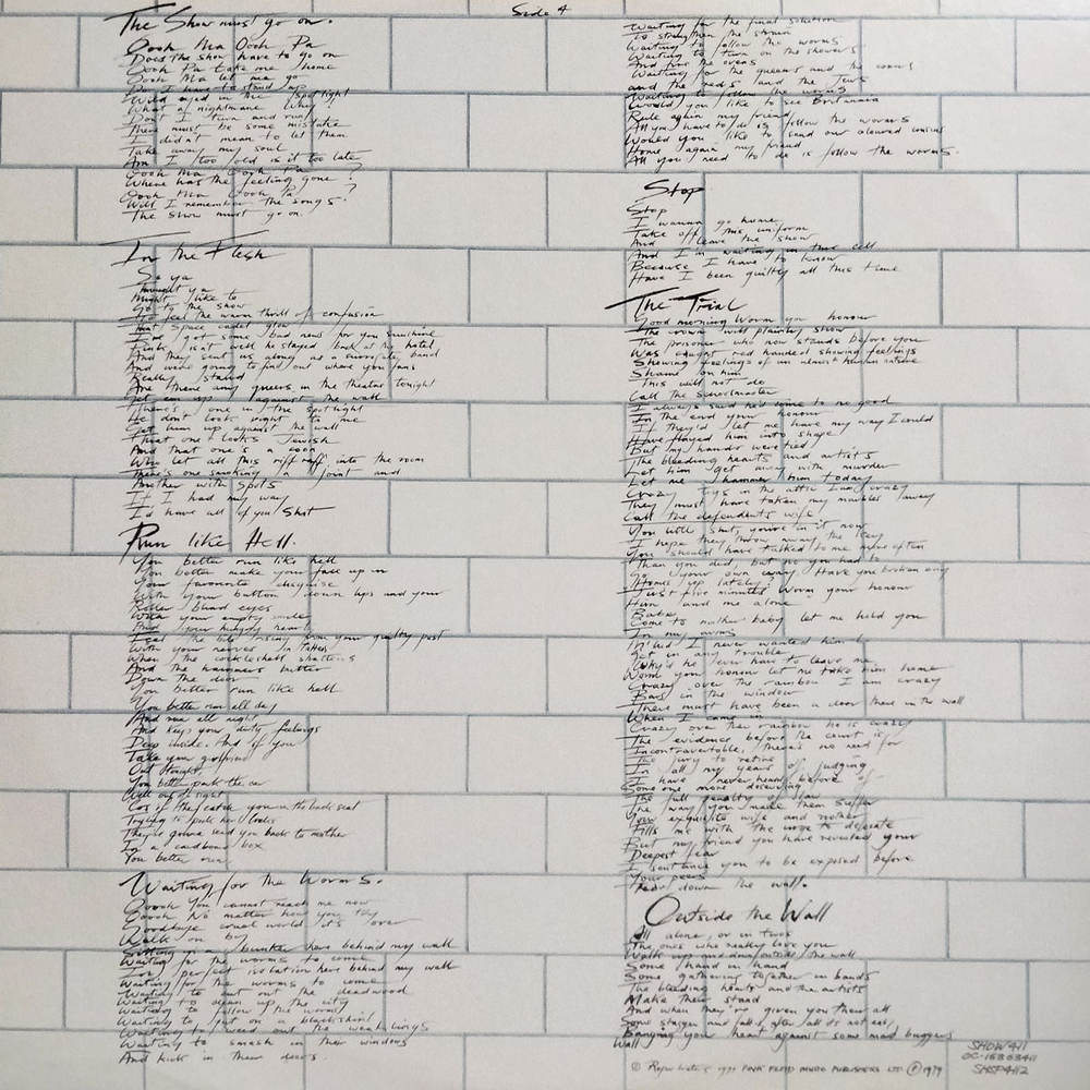 Pink Floyd / The Wall (2LP)