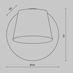 Настенный светодиодный светильник Maytoni Pixel MOD421WL-L6BBS3K